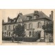 41 LAMOTTE BEUVRON. Pompe à essence Eco devant l'Hôtel Tatin et Terminus 1935