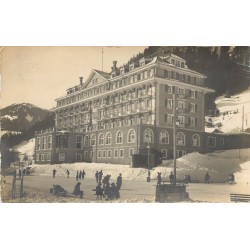 ADELBODEN. La Patinoire Hotel Nevada Palace 1914