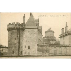 Promotion 2 cpa 61 ALENCON. Les Tours du Château des Ducs 1931-1905