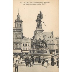 02 SAINT-QUENTIN. Le Monument de 1557 avant Guerre.