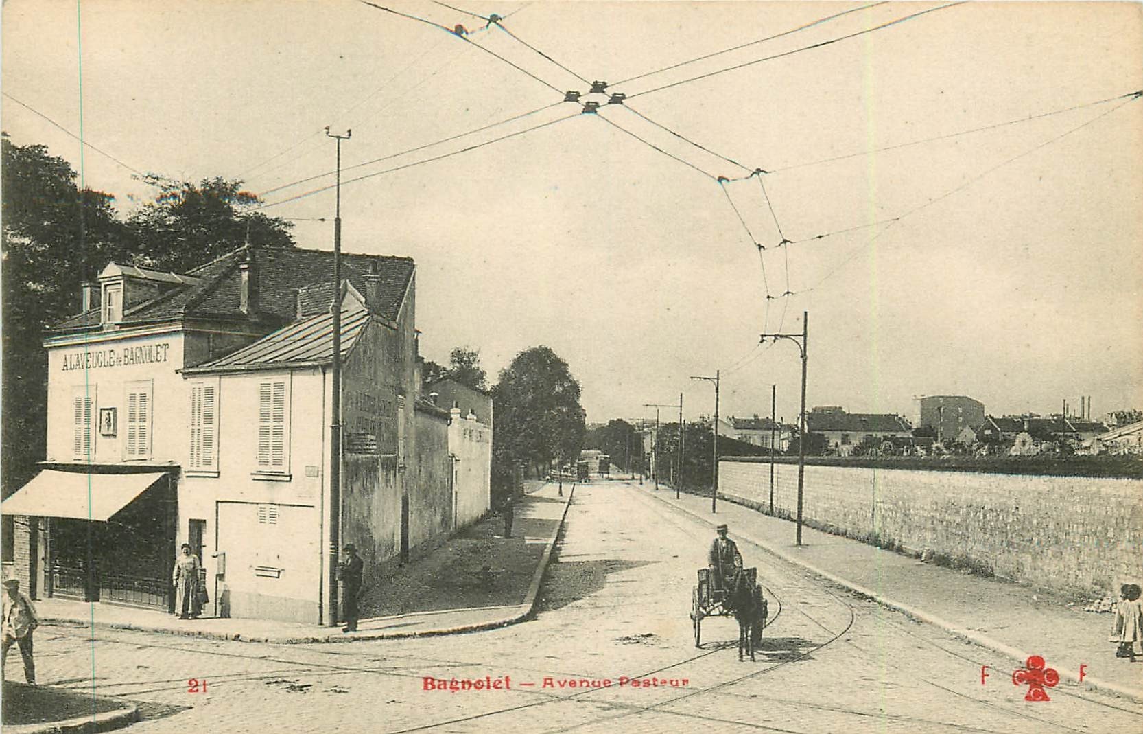 93 BAGNOLET. Restaurant 'l'Aveugle de Bagnolet