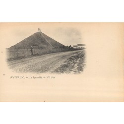 Belgique WATERLOO. La Pyramide vers 1900