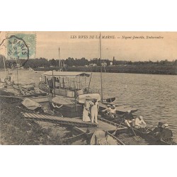 94 LES RIVES DE LA MARNE. Embarcadère Nogent-Joinville vers 1906