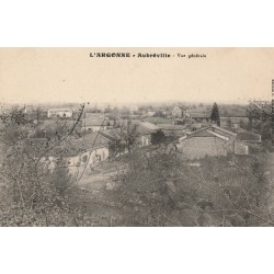 55 AUBREVILLE. Vue générale sur le Village 1915