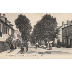 58 POUGUES-LES-EAUX. Tabac et cafés Route de Paris 1915