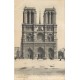 5 Cpa PARIS. Gare St-Lazare Eglise St-Eustache et Notre-Dame, Lac Bois Boulogne et Invalides