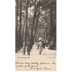 Angleterre BOURNEMOUTH. Invalids Walk 1903