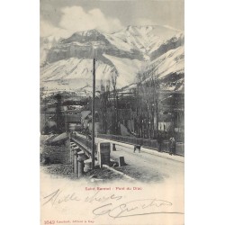 05 LE CHAMPSAUR SAINT-BONNET. Pont du Drac animation 1904
