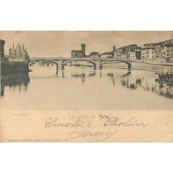 Italia Italie PISA. Ponte Nuovo vers 1900..