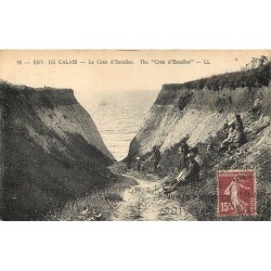 62 Environs de Calais LE CRAN D'ESCALLES bien animé 1927