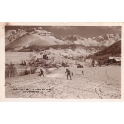 38 VILLARD DE LANS. Skieurs Alpins sur le Cornafion