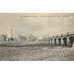 50 PORTBAIL. Pont et Eglise Notre-Dame