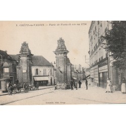 60 CREPY-EN-VALOIS. Vespasiennes Porte de Paris 1917