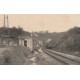 78 BONNIERES-SUR-SEINE. Train locomotive à la sortie du Tunnel avec aiguilleur