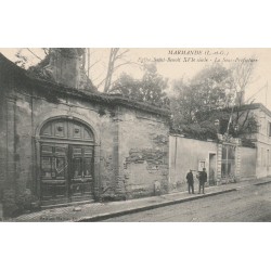 47 MARMANDE. Sous Préfecture et Eglise Saint-Benoît 1915