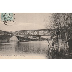 78 BENNECOURT. Le Pont Métallique 1906