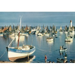 17 ILE D'OLERON. Le Port de la Cotinière avec barques de Pêcheurs et Phare