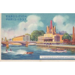 Exposition PARIS 1937. Le Pavillon du Gaz & le Restaurant Potel Chabot
