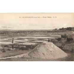 44 LE POULIGUEN. Marais Salants mulon de Sel