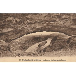 Belgique PROFONDEVILLE SUR MEUSE. La Lunette des Rochers de Fresnes 1935