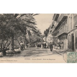 83 HYERES. Hôtel des Hespérides avenue Riondel 1907
