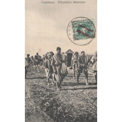 Maroc CASABLANCA. Prisonniers Marocains 1908