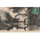 38 LA TOUR-DU-PIN. La Bourbre Pont de Praille animation 1911