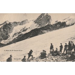 05 LA MEIJE. Chasseurs Alpins vue du Glacier du Lac 1908