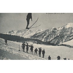 38 VILLARD-DE-LANS. Un saut en ski 1913 H. Durban