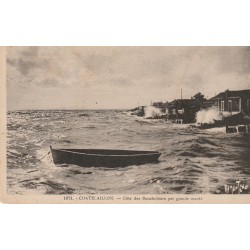 17 CHÂTELAILLON PLAGE. Barque sur la Côte des Boucholeurs