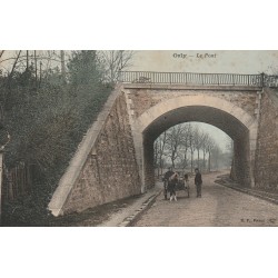 94 ORLY. Attelage sous le Pont 1912