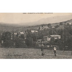26 SAINT-MARTIN-LE-COLONEL. Vue générale avec promeneurs 1907
