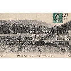 88 GERARDMER. L'Embarcadère sur le Lac 1921