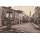 07 VERNOUX. La Fontaine rue Simon-Vialet et l'Eglise