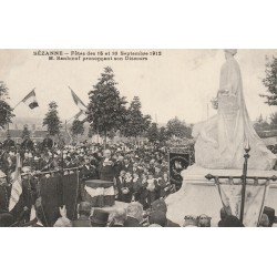 51 SEZANNE. Fêtes 1912 M. Sanboeuf prononçant son discours