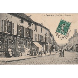 51 DORMANS. Magasin Félix Potin rue Jean-de-Dormans 1911