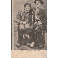 Régions RHÔNE-ALPES Types Romanais "Cadet et José" 1903