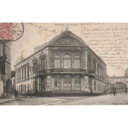42 ROANNE. Le Théâtre face au Photographe moderne 1905