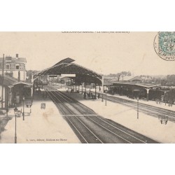 51 CHALONS-SUR-MARNE. La Gare 1908