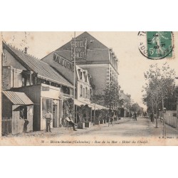 14 RIVA-BELLA. Coiffeur et Hôtel du Chalet rue de la Mer 1907