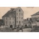 53 ENTRAMMES. Attelages au Moulin de la Trappe 1924 Meuniers et Farine