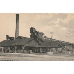 78 ORSONVILLE. Usine d'Ablis-Paray avec ouvriers et attelage