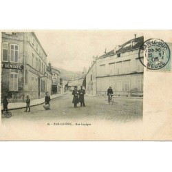 55 BAR LE DUC. Rue Lapique 1905 Militaires et Cabinet Dentaire