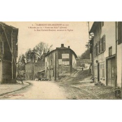 55 CLERMONT EN ARGONNE. Entrée par la Porte des bois. Rue casimir Bonjour