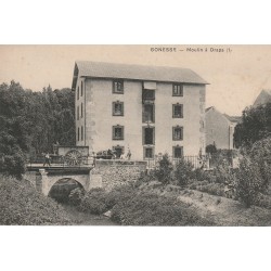 95 GONESSE. Attelage sur le Pont devant le Moulin à Draps