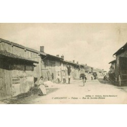 55 VALMY. Rue de Somme Bionne. L'Argonne 1916