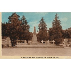 02 BRUNEHAMEL. Monument aux Morts