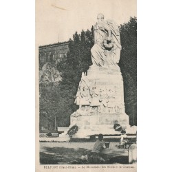 90 BELFORT. Monument des Morts et Château 1929