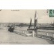 62 BOULOGNE-SUR-MER. Gare Maritime et bateaux de Pêche dans le Port vue de la Jetée 1909