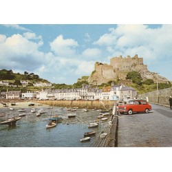 6 cpsm grand format JERSEY. Mont Orgueil Castle Corey Harbour Grève de Lecq